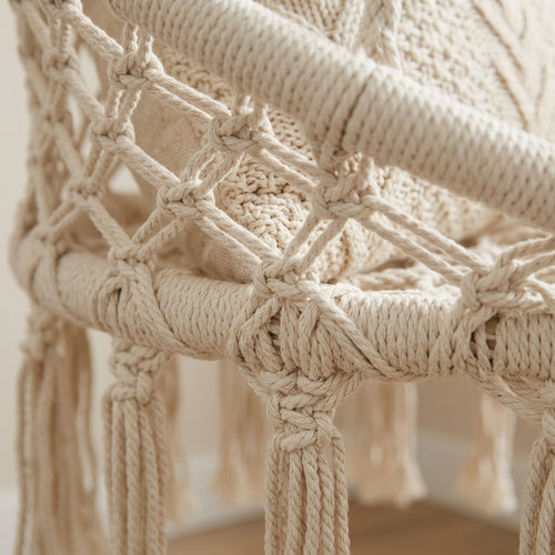 Silla Hamaca de Macramé