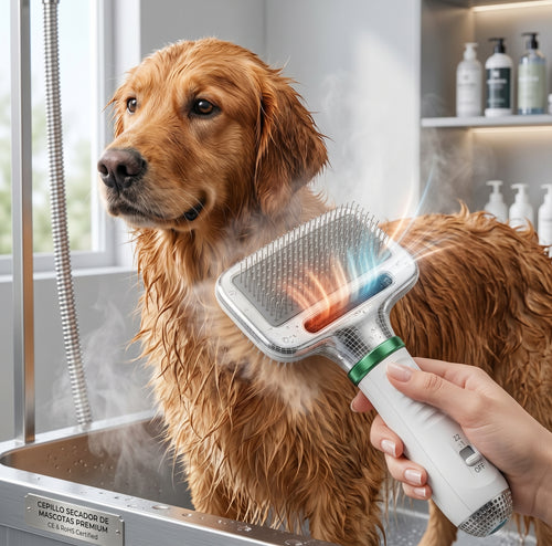 Secador pelo portátil para mascotas